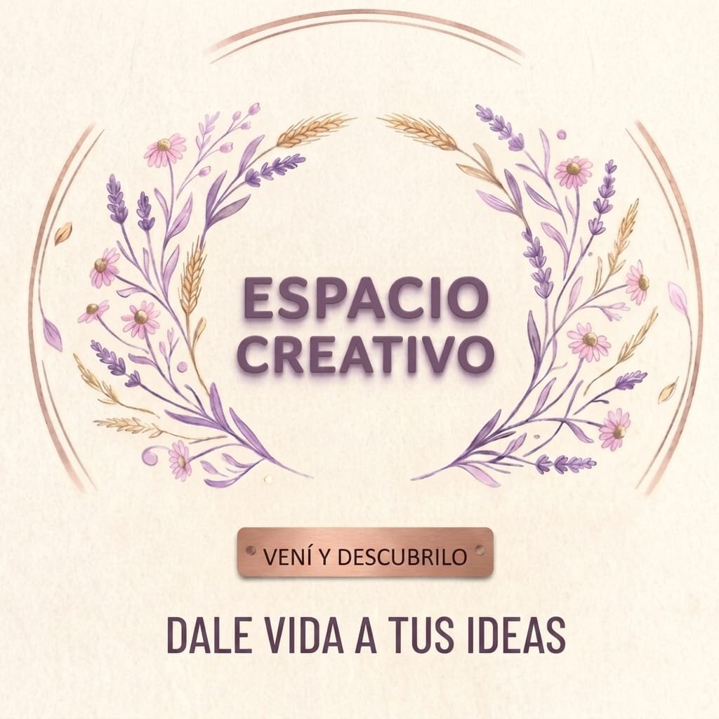 Espacio Creativo. Vení y descubrilo: dale vida a tus ideas
